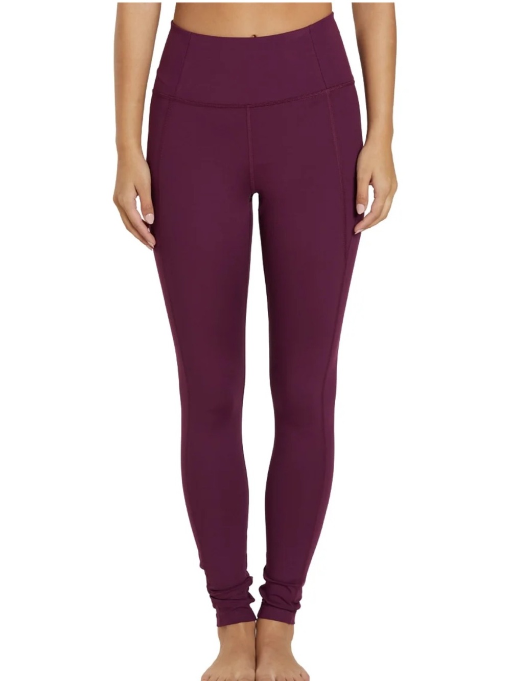 Girlfriend Collective Plum Compressive High-Rise Stretch Leggings